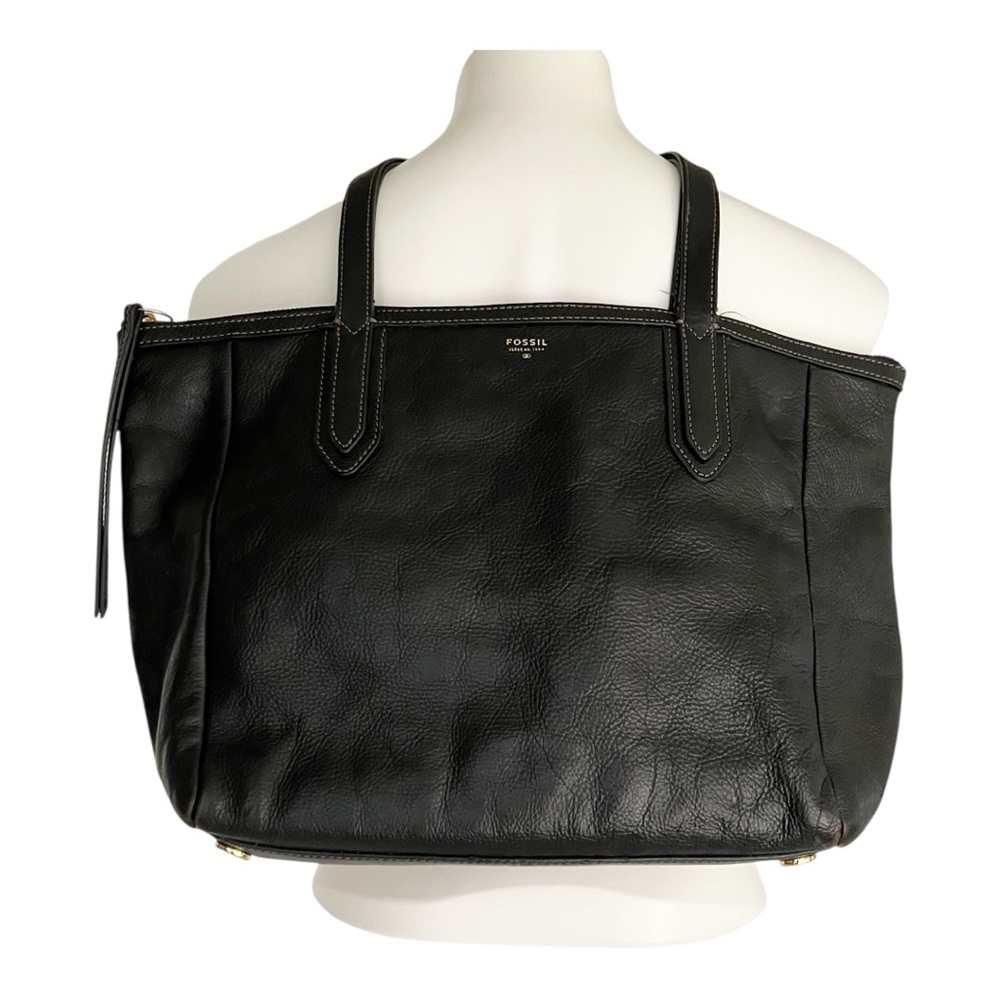 Fossil Sydney Shopper Leather Tote Bag